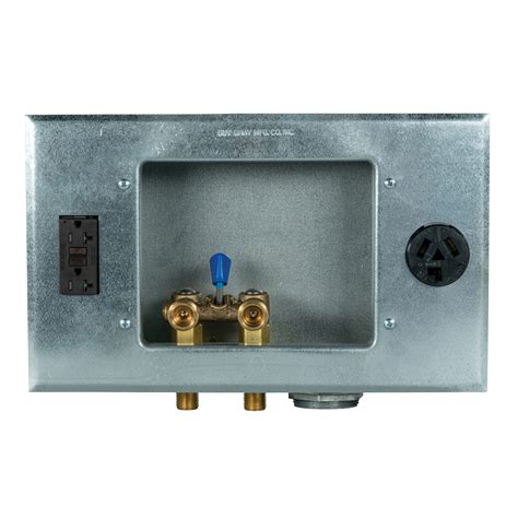 ips metal washer box|ips washing machine outlet box.